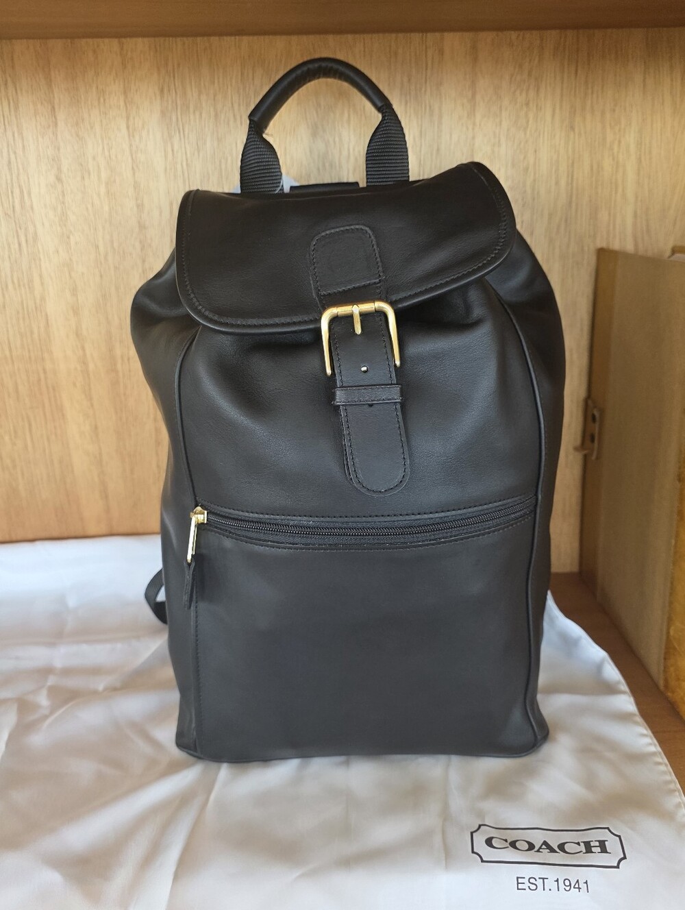 New, Vintage Coach XL Backpack, USA - Picture 14 of 16